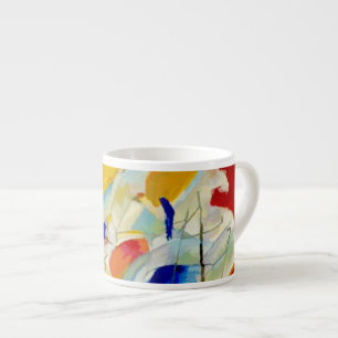 Kandinsky Sea Battle 1913 Espresso Cup
