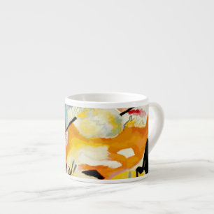 Kandinsky Sea Battle 1913 Espresso Cup