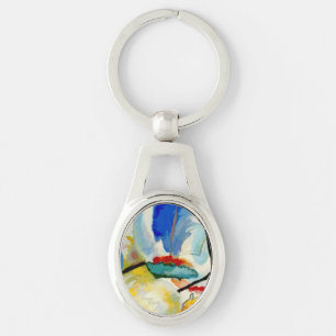 Kandinsky Sea Battle 1913 Keychain