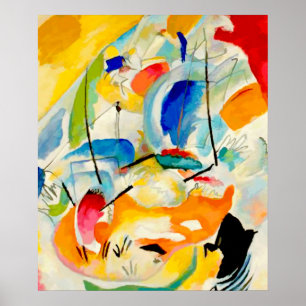 Kandinsky Sea Battle 1913 Poster