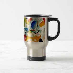 Kandinsky Sea Battle 1913 Travel Mug