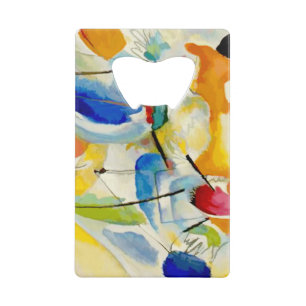 Kandinsky Sea Battle 1913 Wallet Bottle Opener
