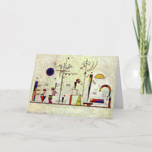 Kandinsky - Serious-Fun, abstract art Card