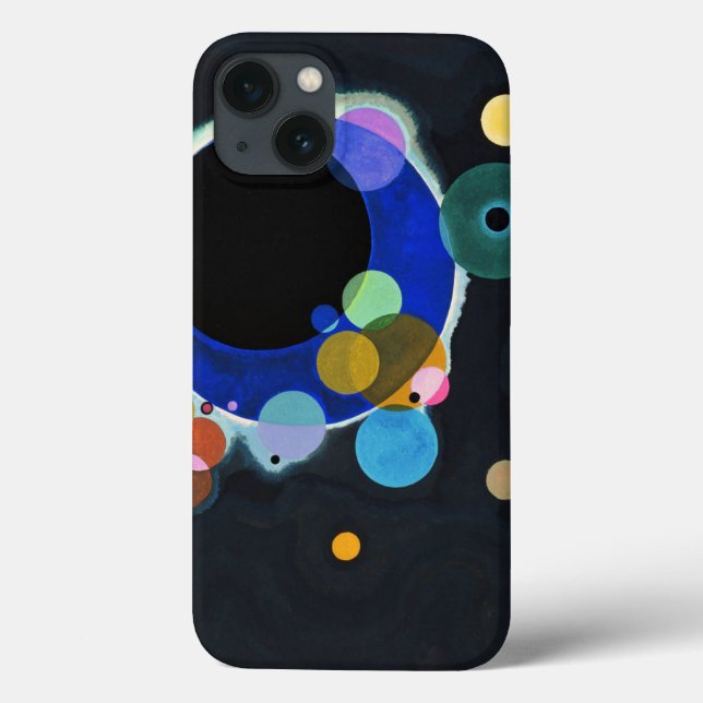 Kandinsky Several Circles Abstract Case-Mate iPhone Case (Back)