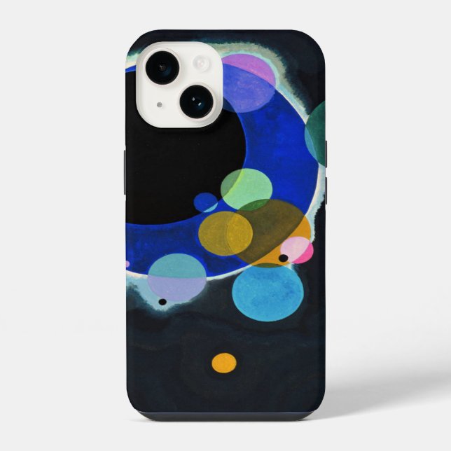 Kandinsky Several Circles Abstract iPhone Case (Back)