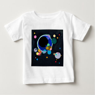 Kandinsky Several Circles Artwork Baby T-Shirt