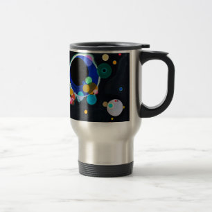 Kandinsky Several Circles Artwork Travel Mug