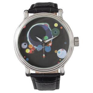 Kandinsky - Several Circles, famous painting, Watch