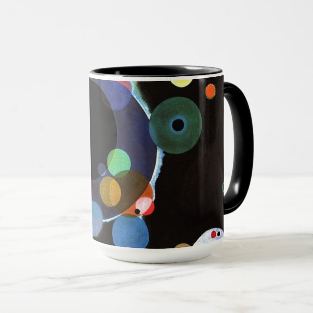 Kandinsky - Several Circles Mug (Front Right)