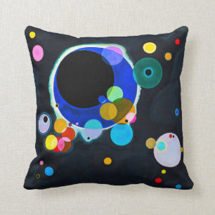 Kandinsky Several Circles Pillow