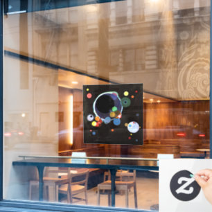 Kandinsky - Several Circles Window Cling