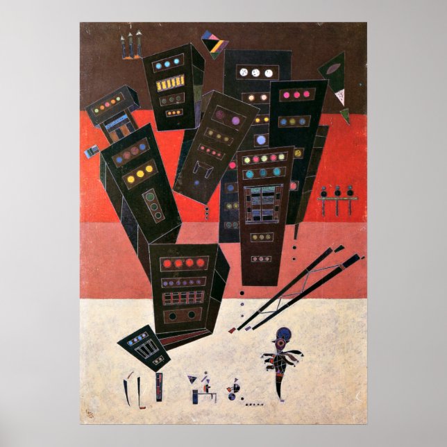 Kandinsky - Shadows Poster (Front)
