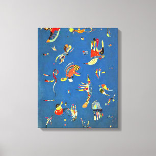 Kandinsky - Sky Blue Canvas Print