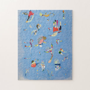 Kandinsky Sky Blue Puzzle