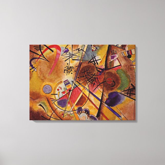 Kandinsky - Small Dream in Red Canvas Print (Front)