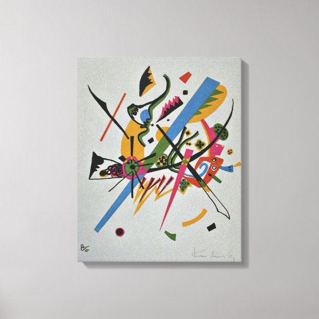 Kandinsky - Small Worlds, Canvas Print (Front)