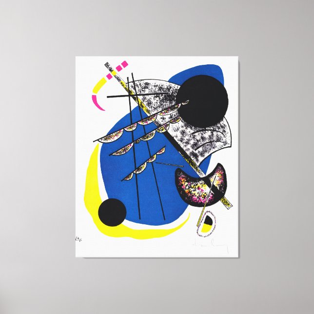 KANDINSKY - SMALL WORLDS II - 1922 - Bauhaus - Canvas Print (Front)