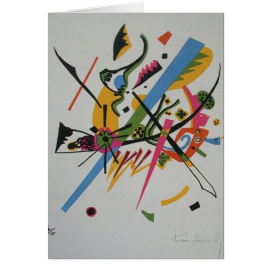 Kandinsky Small Worlds Kleine Welts I Card