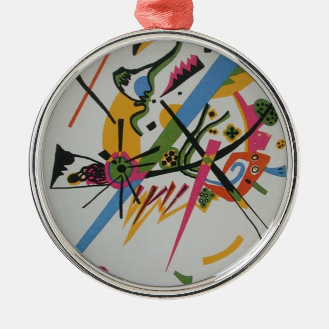Kandinsky Small Worlds Kleine Welts I Metal Ornament (Front)