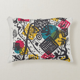 Kandinsky Small Worlds V Abstract Classic Accent Pillow