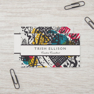 Kandinsky Small Worlds V Abstract Classic Business Card