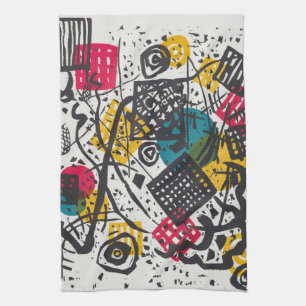Kandinsky Small Worlds V Abstract Classic Kitchen Towel