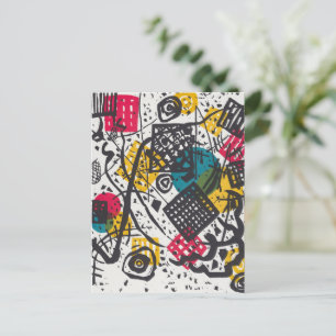 Kandinsky Small Worlds V Abstract Classic Postcard
