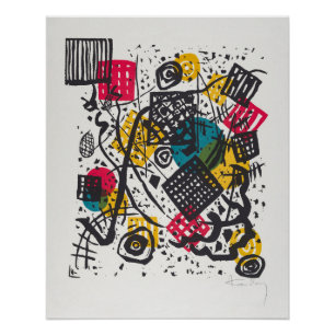 Kandinsky Small Worlds V Abstract Classic Poster