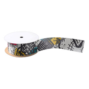 Kandinsky Small Worlds V Abstract Classic Satin Ribbon