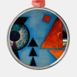 Kandinsky Soft Hard Abstract Metal Ornament