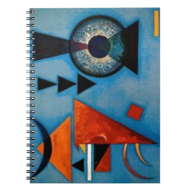 Kandinsky Soft Hard Abstract Notebook (Front)