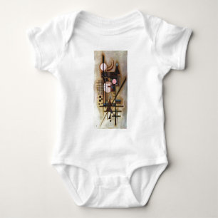 Kandinsky Softened Construction Baby Bodysuit