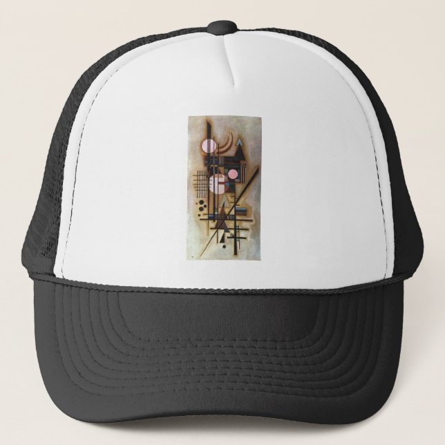 Kandinsky Softened Construction Trucker Hat (Front)