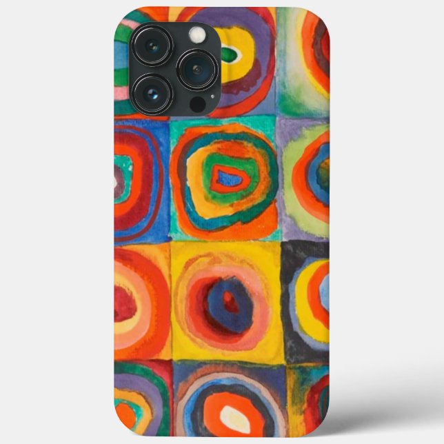 Kandinsky Square Circle Case-Mate iPhone Case (Back)