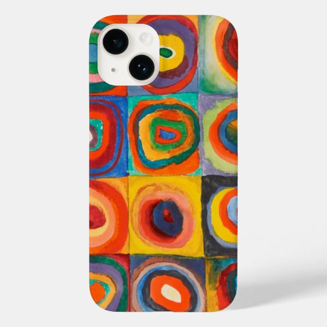 Kandinsky Squares Circles Case-Mate iPhone Case (Back)