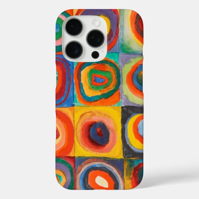Kandinsky Squares Circles Case-Mate iPhone Case (Back)