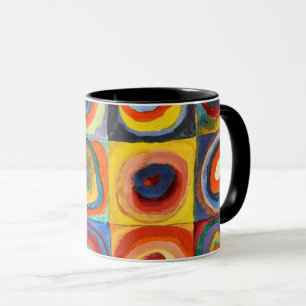 Kandinsky - Squares with Concentric Circles Mug