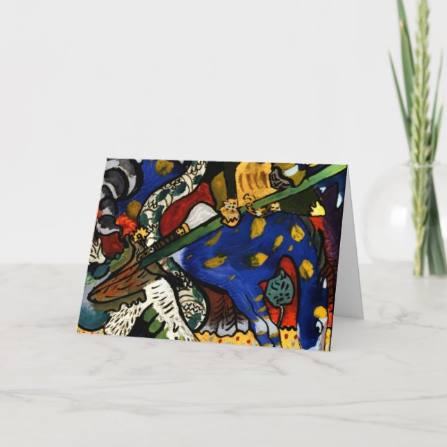 Kandinsky - St. George I  Card (Front)