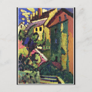 Kandinsky - Steps to the Castle Postcard