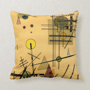 Kandinsky - Strings Throw Pillow