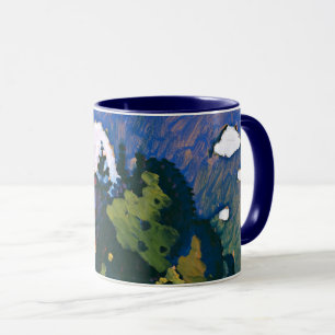 Kandinsky - Study for Landscape with Tower Mug