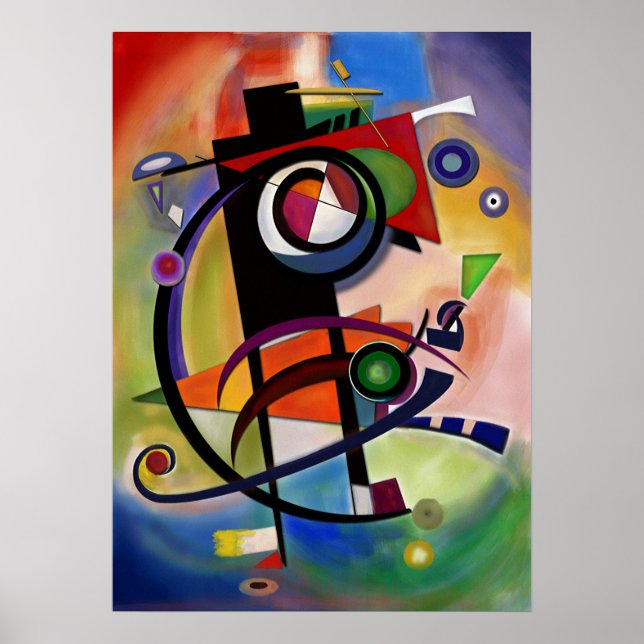 Kandinsky style poster (Front)