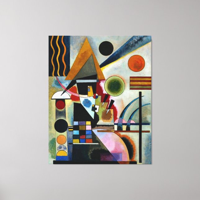 Kandinsky - Swinging  Canvas Print (Front)