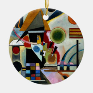 Kandinsky - Swinging Ceramic Ornament