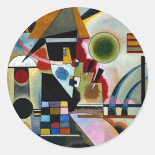 Kandinsky - Swinging Classic Round Sticker