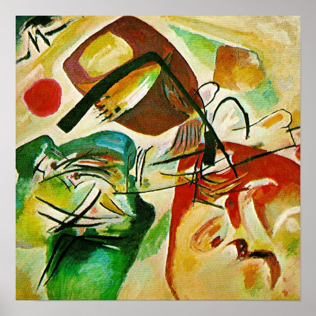 Kandinsky - Tableau à l'arche noire, (Devant)