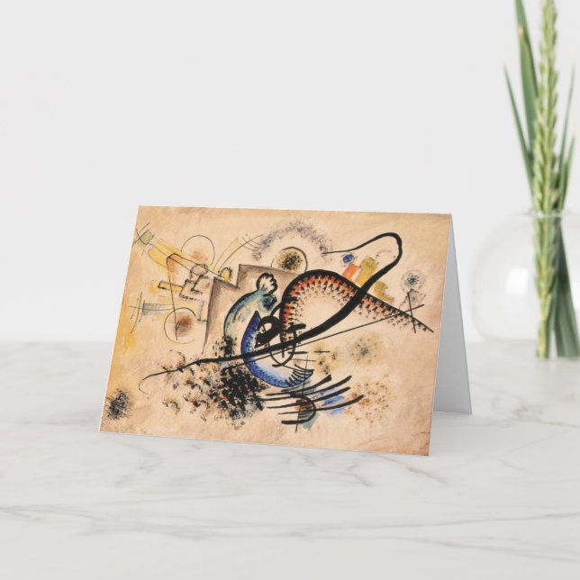 Kandinsky - The Black Line Card (Front)