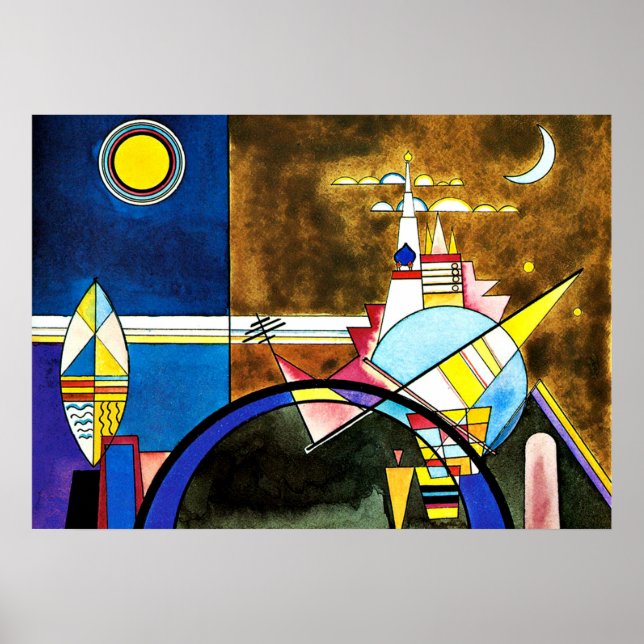 Kandinsky - The Great Gate of Kiev Poster (Front)