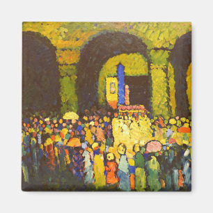 Kandinsky - The Ludwigskirche in Munich Magnet