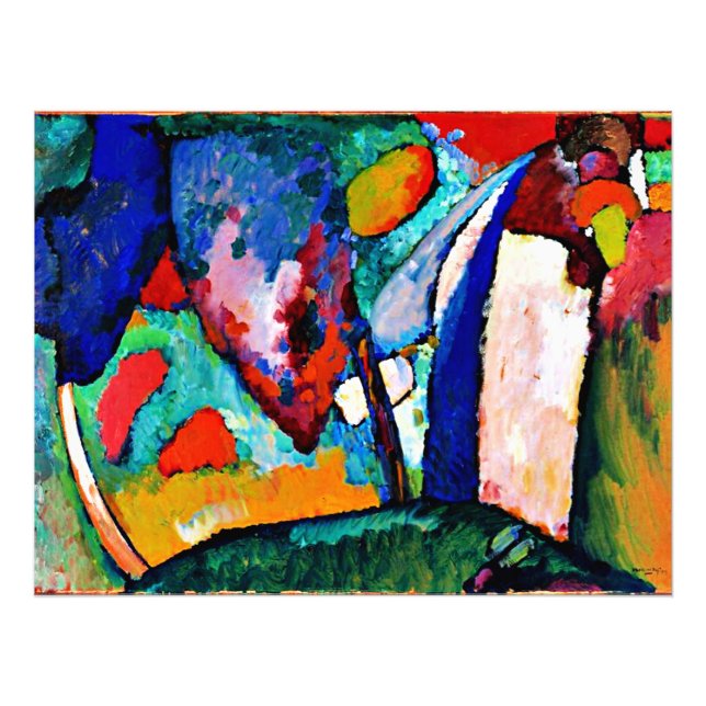 Kandinsky - The Waterfall, Photo Print (Front)